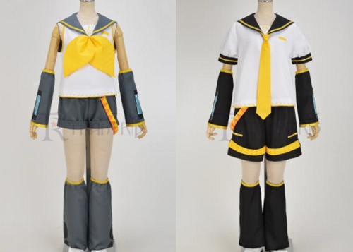 鏡音 リン・レン 鏡音リン 鏡音レン 制服 コスプレ衣装 コスチューム