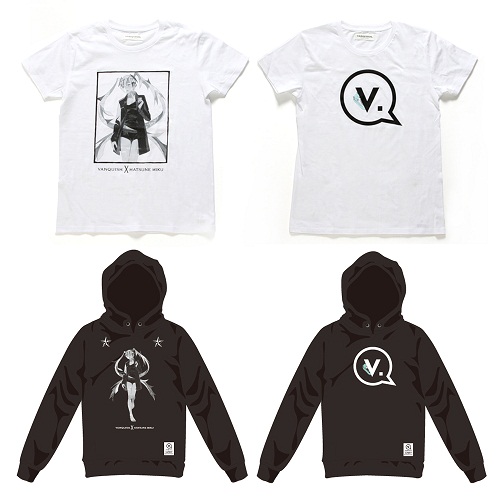 お知らせ】『VANQUISH×HATSUNE MIKU』コラボアイテム販売開始！ – 初音