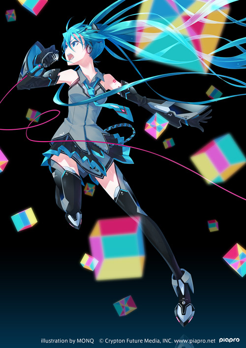 送料込・まとめ買い 初音ミク マジカルミライ2014 メインビジュアル 缶