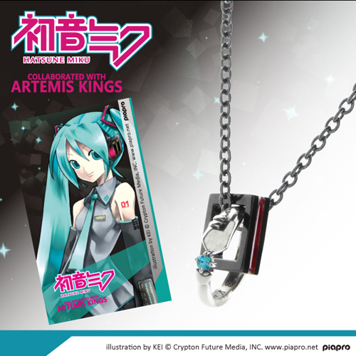 アパレル アクセサリーブランド Artemis Kings と初音ミクのコラボシルバーアクセサリーが登場 初音ミク公式ブログ