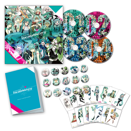 CD・DVD】『EXIT TUNES PRESENTS Vocalohistory feat.初音ミク』好評 