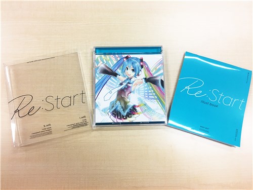 CD・DVD等】HATSUNE MIKU 10th Anniversary Album「Re:Start」本日発売