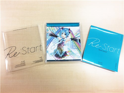 CD・DVD等】HATSUNE MIKU 10th Anniversary Album「Re:Start」本日発売 