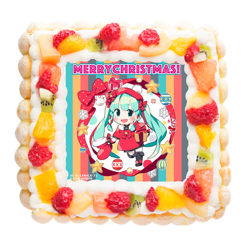 その他 グッズ 装い新たにやってきた ピクトケーキキャラ クリスマスデザインケーキ受注開始 初音ミク公式ブログ
