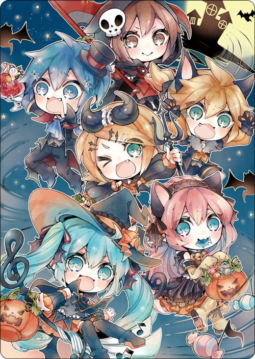 その他 グッズ アニメイトからハロウィンイラストを使ったグッズが登場 初音ミク公式ブログ