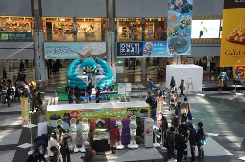 SNOW MIKU 2013レポ】新千歳空港の様子をレポ！普通に楽しんでしまい