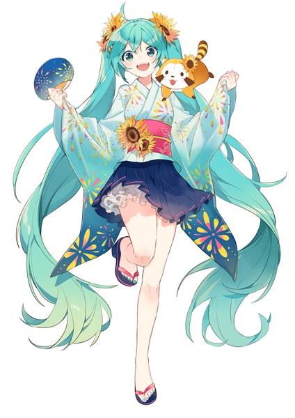 アミューズメント景品】フリューより初音ミク×ラスカルコラボの