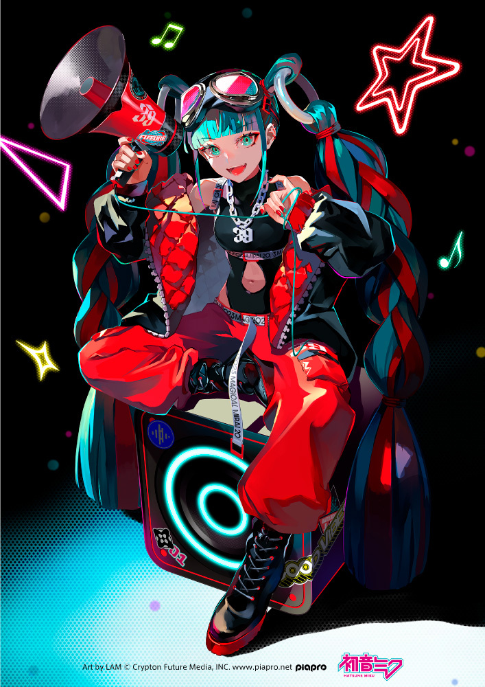 マジカルミライ2023 ハッピ 初音ミク メインビジュアル-